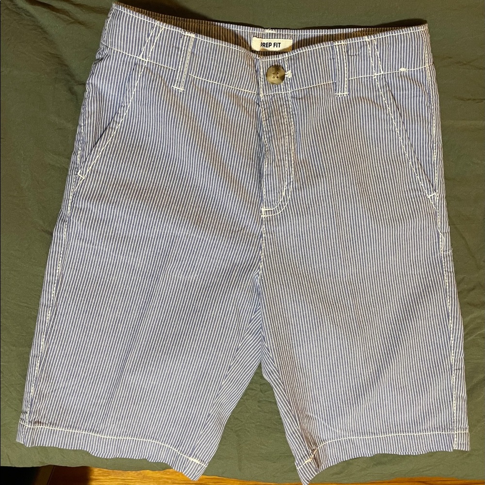 Gymboree striped blue boys shorts